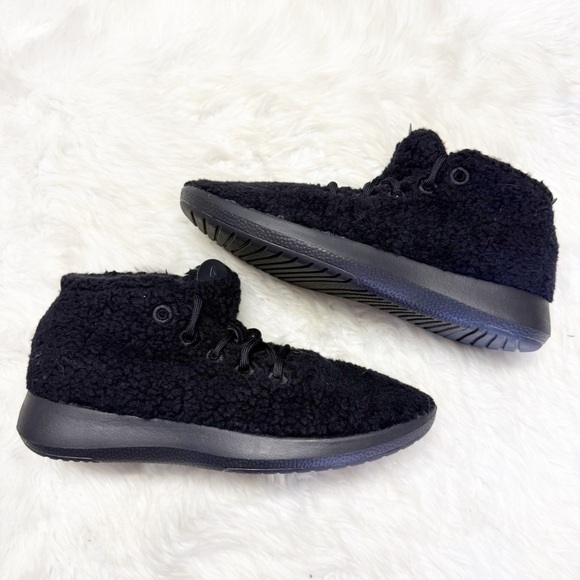 Allbirds Wool Runner-Up Fluff Natural Black Men’s 11 Like New main image 5